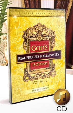 God’s Real Process for Ministry: 18-20 Years Vol. 2 CD