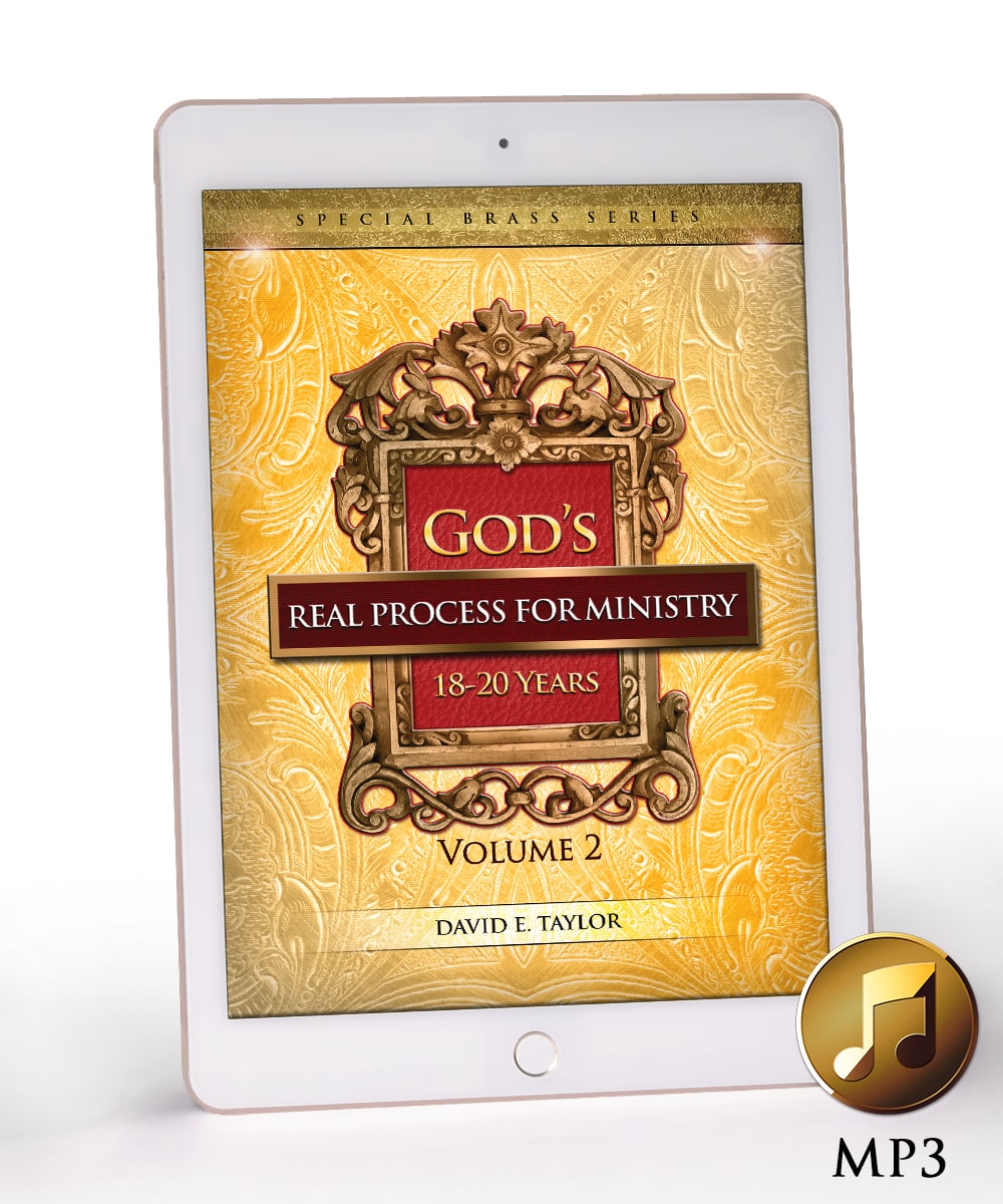 God’s Real Process for Ministry: 18-20 Years Vol. 2 MP3