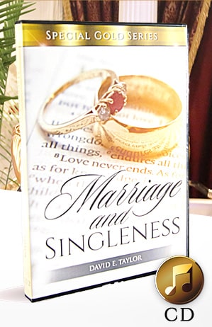 Marriage and Singleness CD