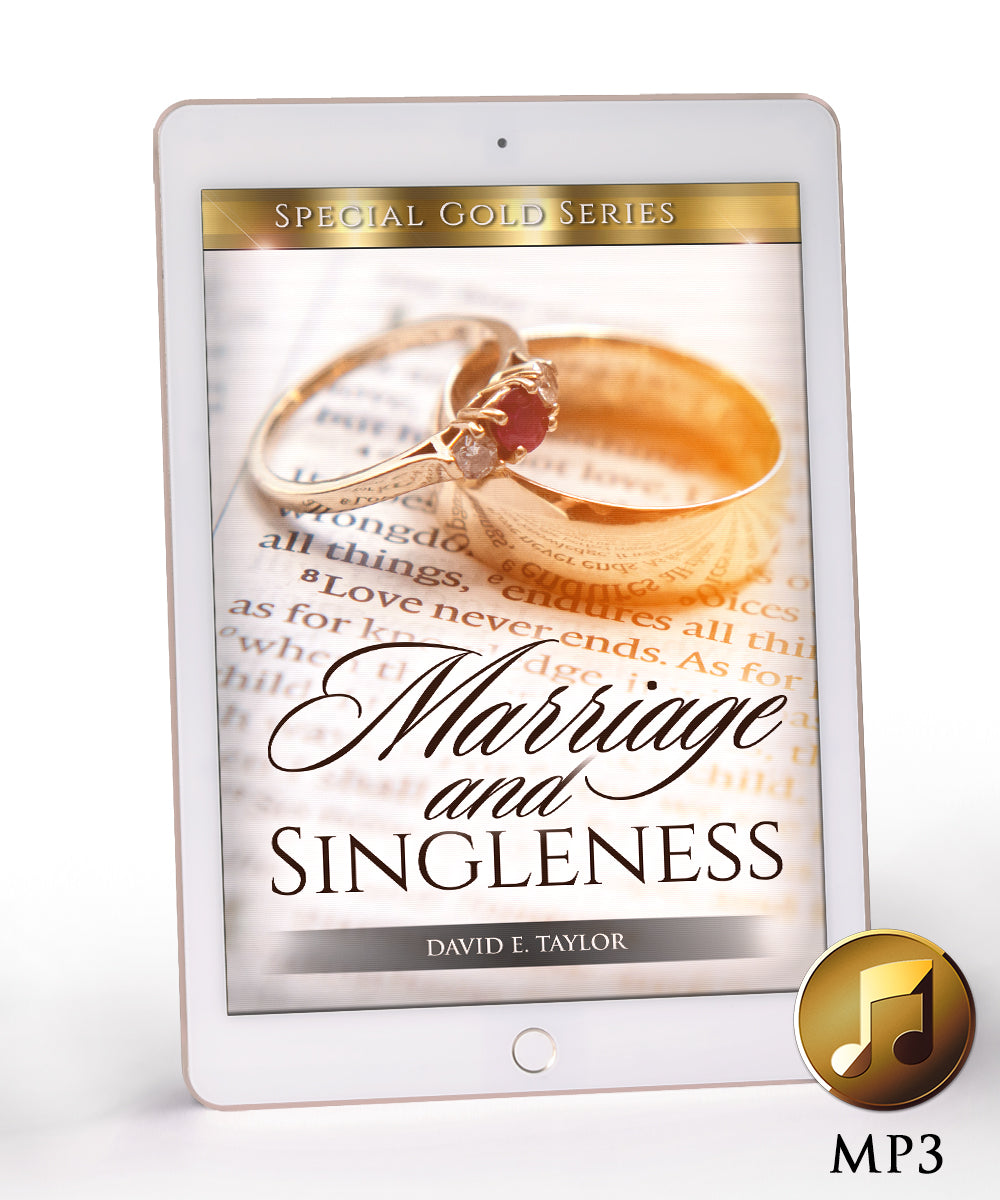 Marriage and Singleness MP3
