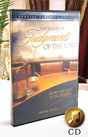 The Beauty of the Judgments of the Lord: More Are They to be Desired CD